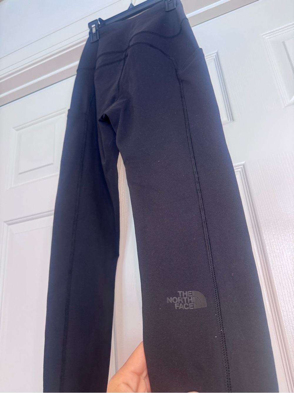 The North Face Woman’s Black Athletic Jogger Yoga Pants Leggings Pockets Small S